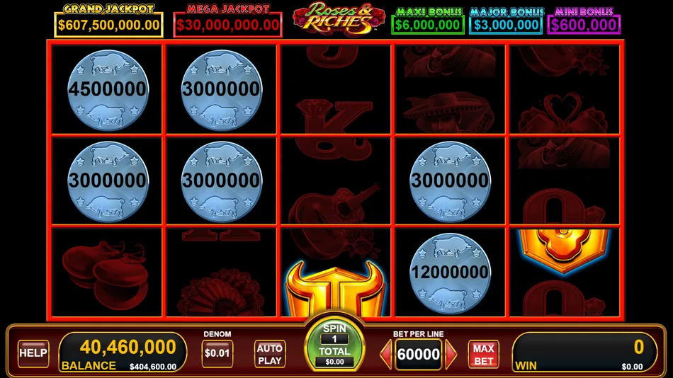 Bull Blitz Feature hold-and-spin grid filling with Silver Disc symbols